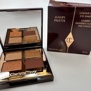 Charlotte Tilbury Luxury Palette Eye Shadows Eyeshadow Queen of the Glow NIB